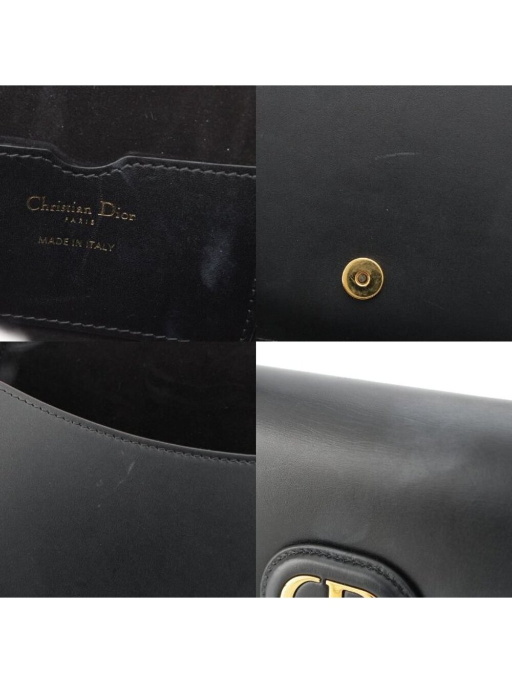 Dior Boby M Bobby Leather Shoulder Bag Black - Picture 8 of 10